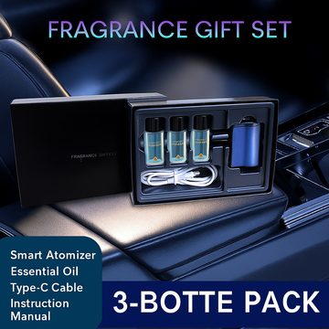 Automatic Car Spray Scent Machine with Fragrance (3 bottles)